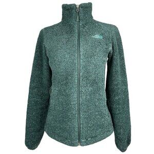The North Face Women’s Green‎ Osito 2 Full Zip Raschel Teddy Jacket XS/C34